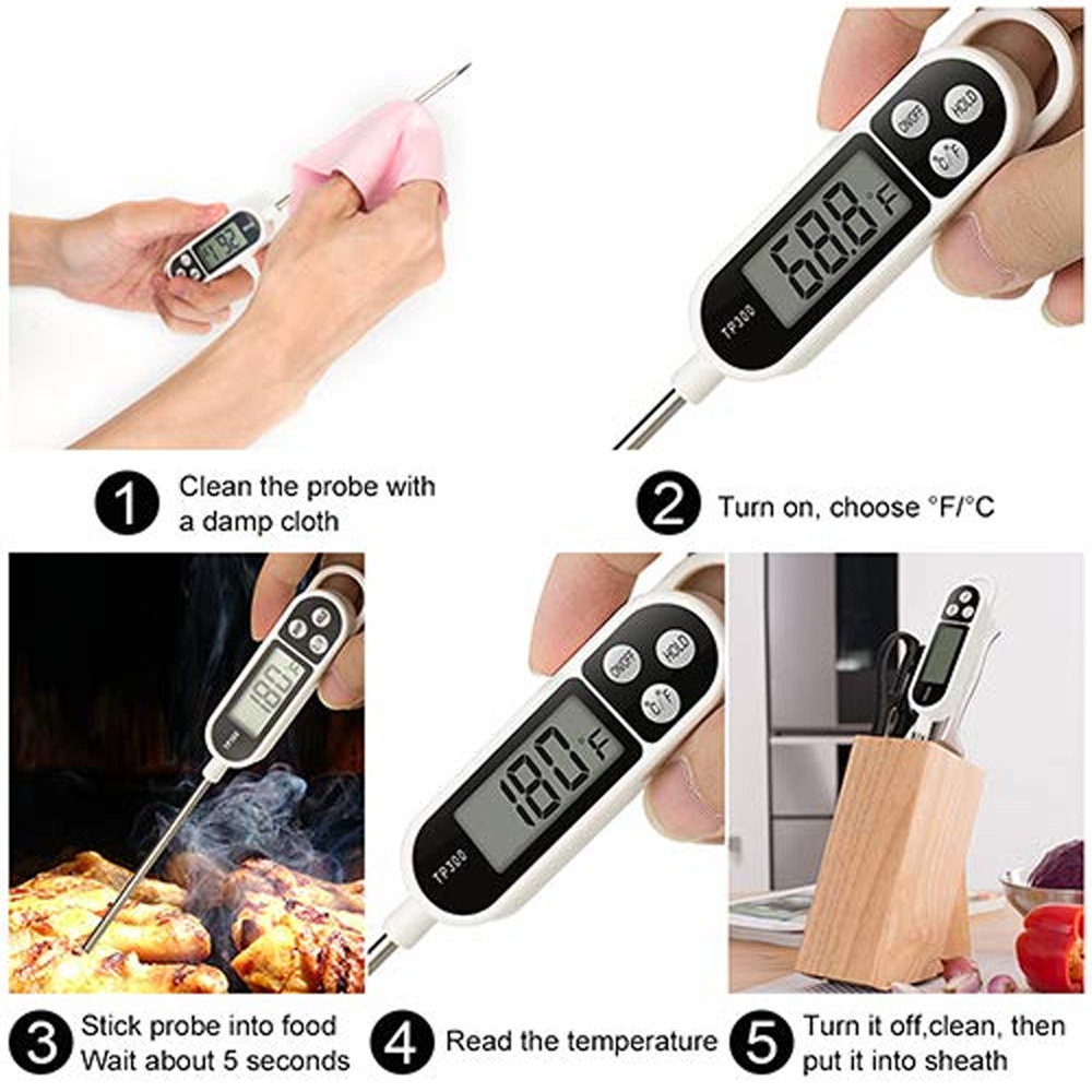 Thermometer Candy Candle - New Design Digital Food Thermometer with
