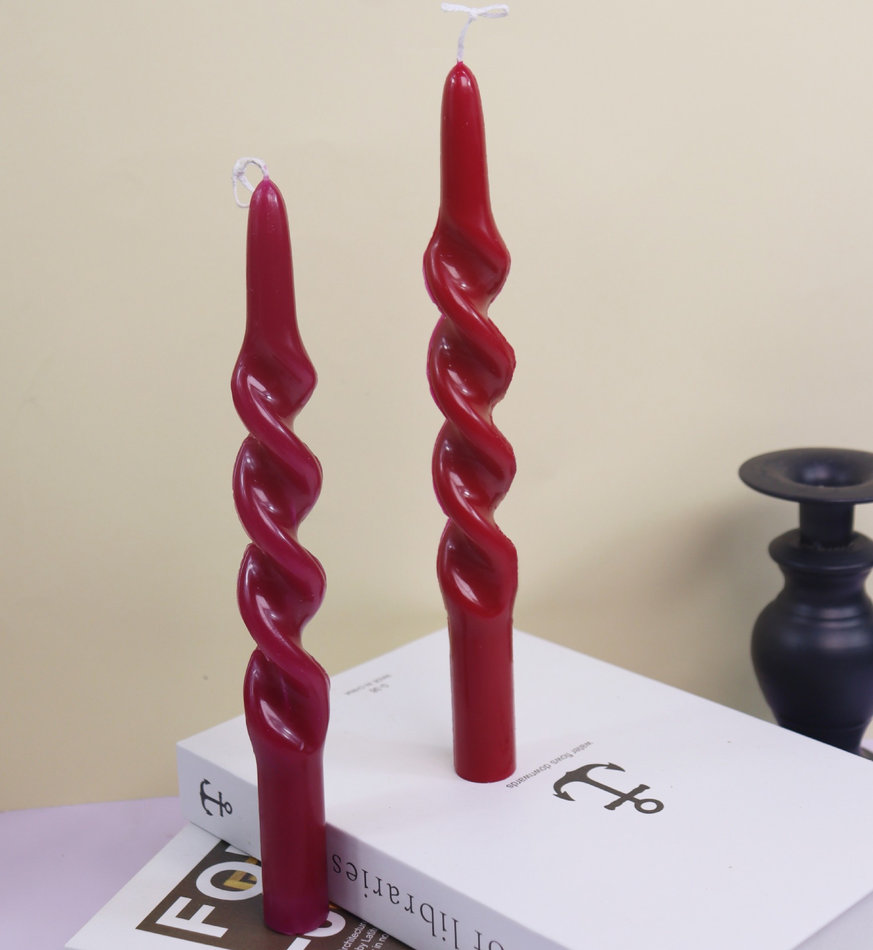 Twisted Stripe Column Acrylic  - Candle Making Workshop recension och pris