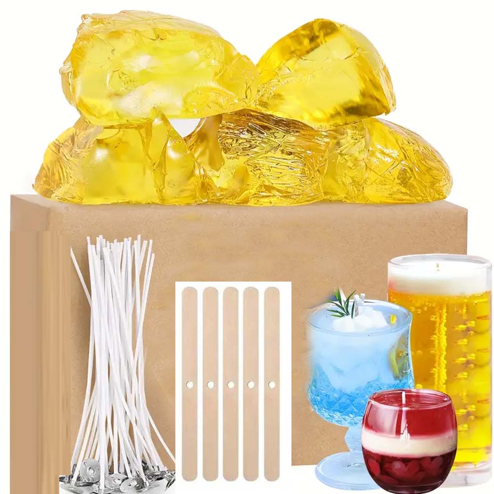 200g Yellow Clear Gel Jelly Wa - Candle Making Workshop recension och pris