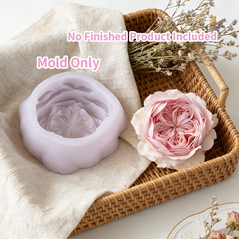 1pcs Gentle Pink Austin Rose S - Candle Making Austin recension och pris