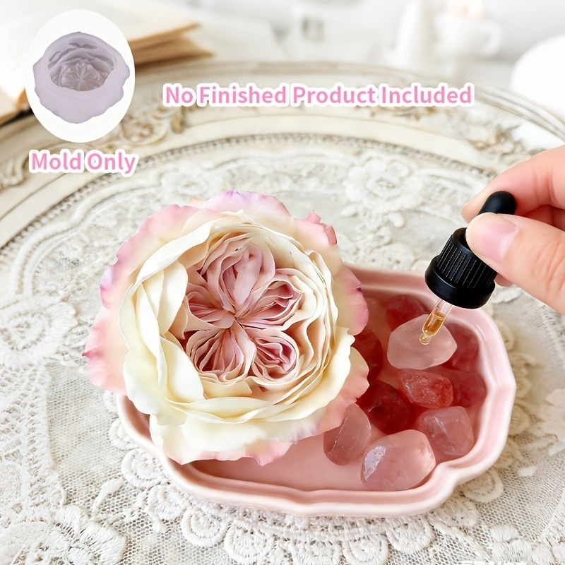 1pcs Gentle Pink Austin Rose S - Candle Making Austin recension och pris