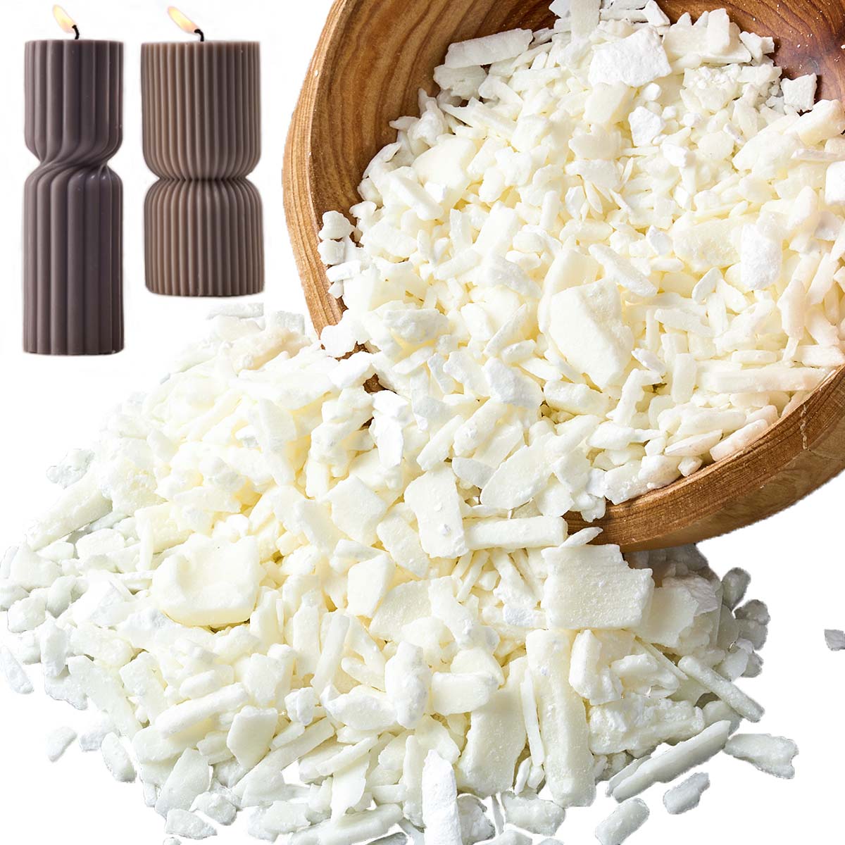 1 Pounds Pure White Soy Wax Fo - Candle Making Workshop recension och pris
