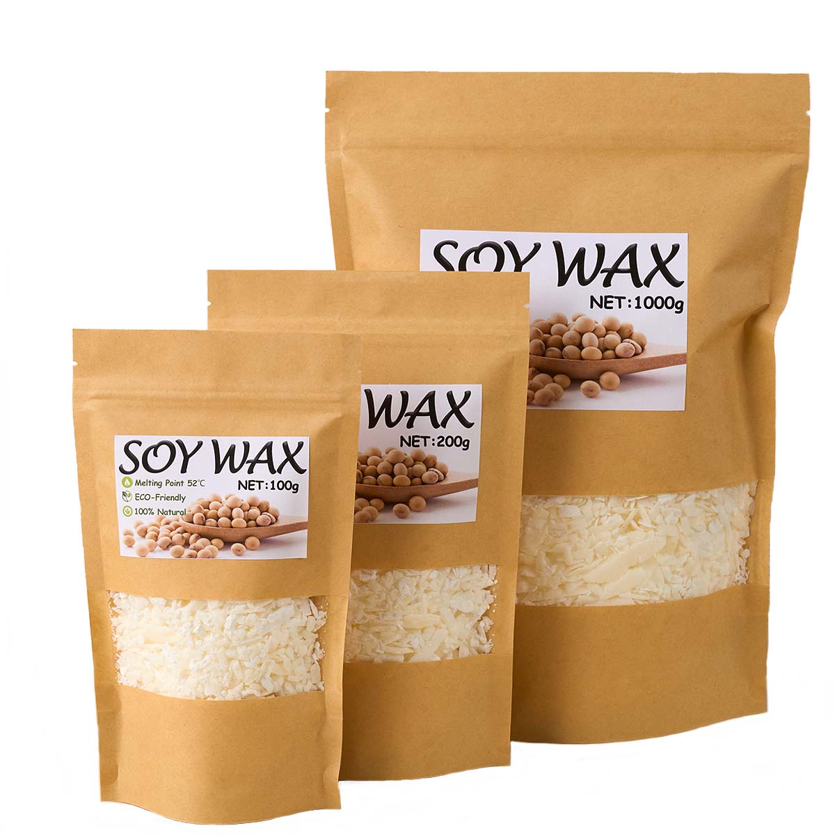 1 Pounds Pure White Soy Wax Fo - Candle Making Workshop recension och pris