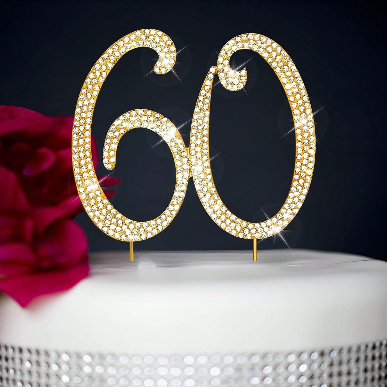 Large Gold Rhinestone Number C - Candle Making Workshop recension och pris