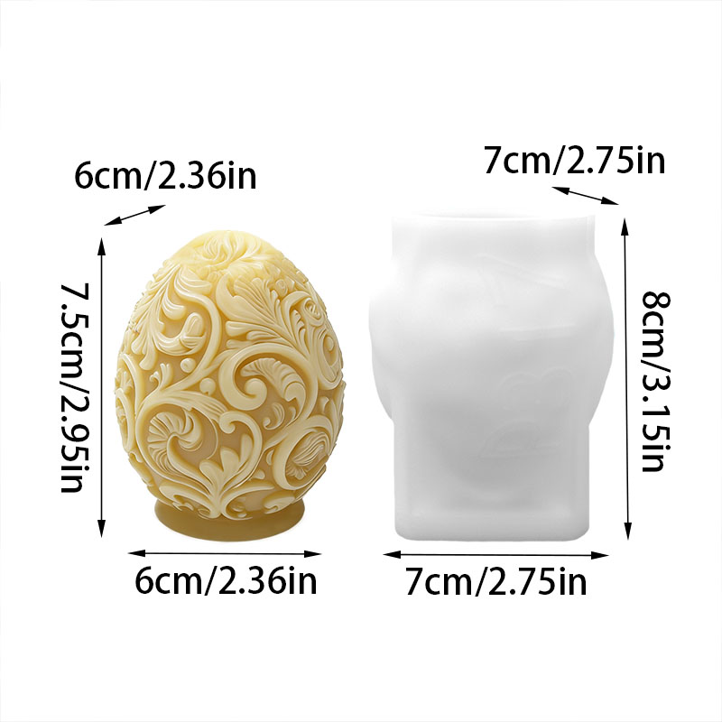 Gilded Baroque Easter Egg Cand - Candle Making Workshop recension och pris